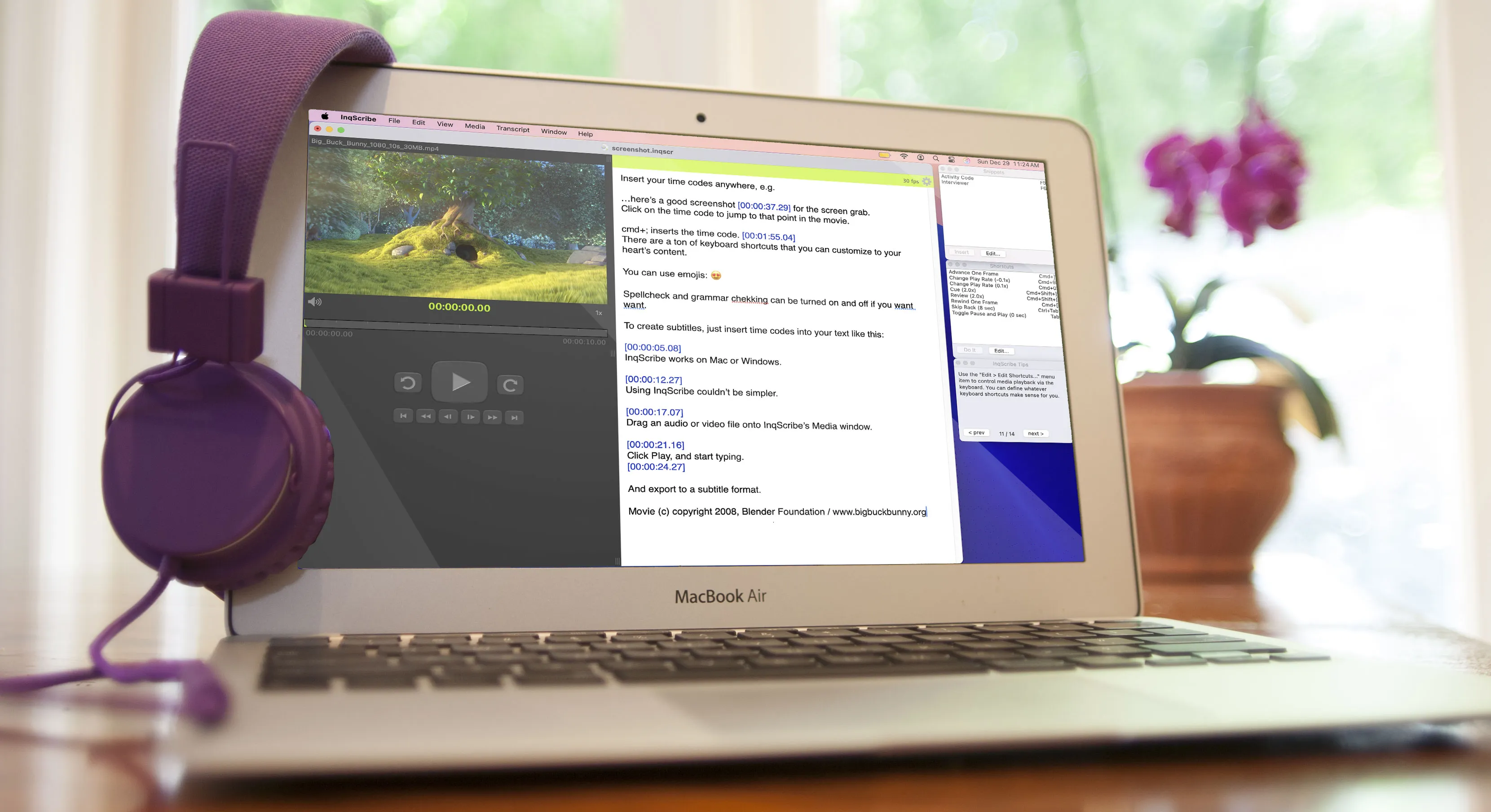 InqScribe Screenshot